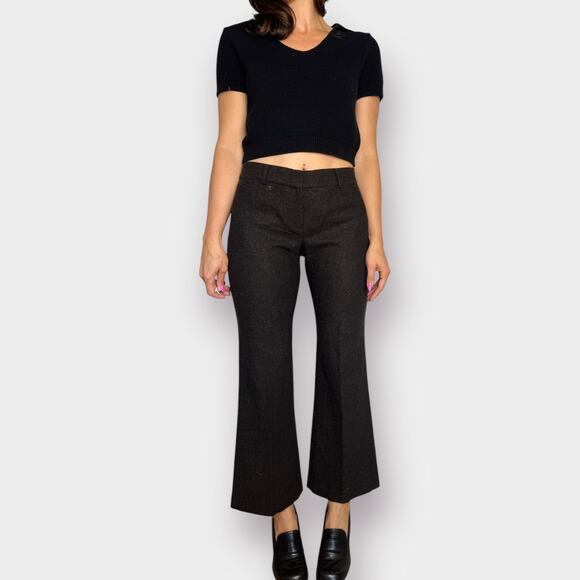Y2K Theory Wool Flare‎ Pants - Picture 3 of 7